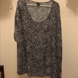 Torrid chiffon blouse